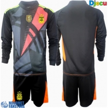 Argentina Golmanski Domaci Dres za djecu Copa America 2024 Dugi Rukav (+ Kratke hlače)